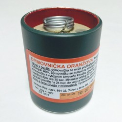 Smoke Grenade Orange D70 Wire Pull